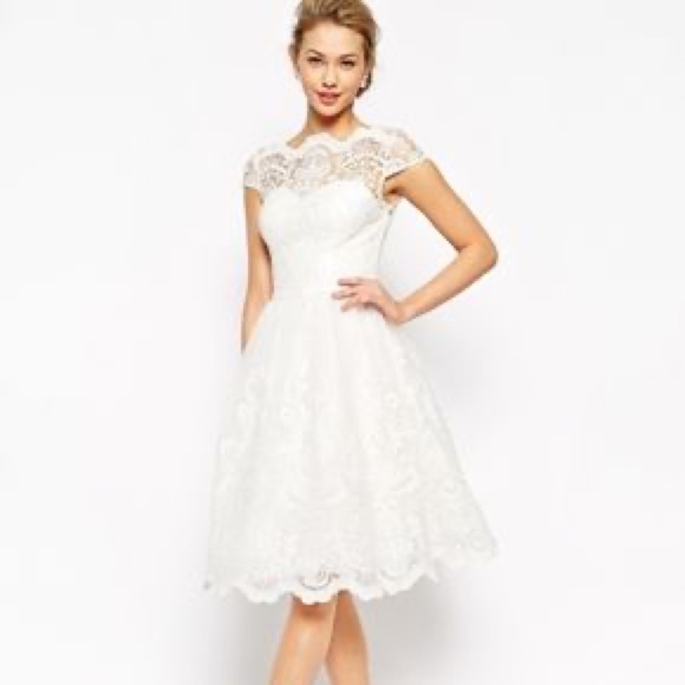 NWT Chi Chi London | Lace Wedding Prom Retro Dress